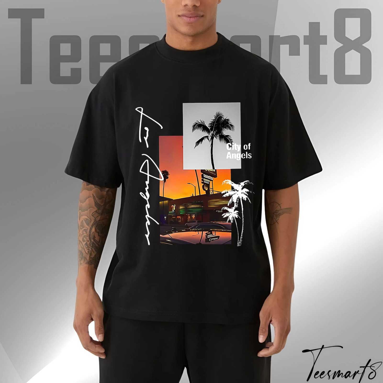 Los Angeles Summer Vibes T-Shirt – Casual Streetwear Graphic Tee